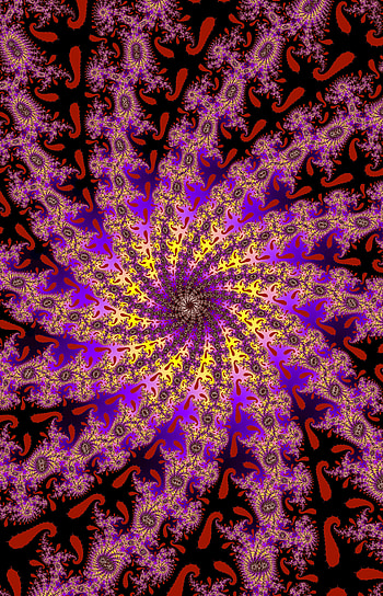 Abstract, Pattern, Fractal, Swirling, Involute, Connections, Connection HD phone wallpaper