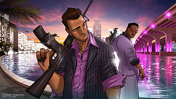 Vice City , gta, games HD wallpaper