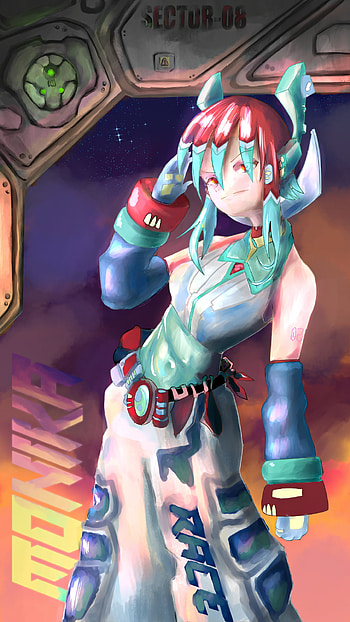 Anime Girl, Sci Fi, Original HD phone wallpaper