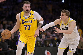 : Lakers vs Mavericks Showdown with Dončić & Markkanen, basketball, NBA, Los Angeles Lakers, Luka Dončić HD wallpaper