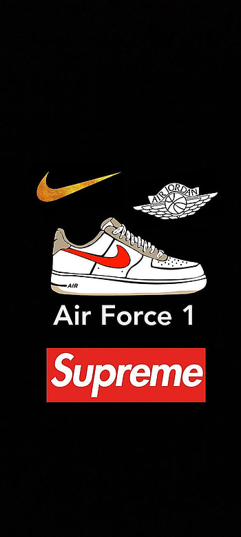 Air Force 1, art, drawing HD phone wallpaper