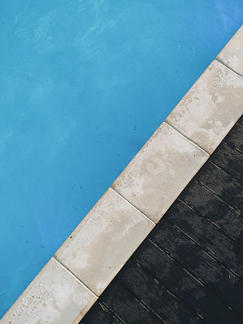 Water, Texture, Textures, Surface, Bricks, Pool HD phone wallpaper