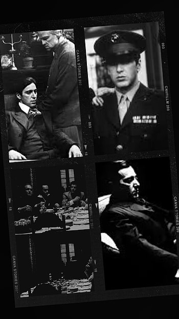 Micheal Corleone, al pacino, usumusv, godfather HD phone wallpaper