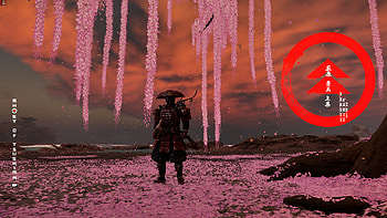 Ghost of Tsushima - Sakura, Ghost of Tsushima, Jin Sakai, gaming pc, PlayStation 5 HD wallpaper