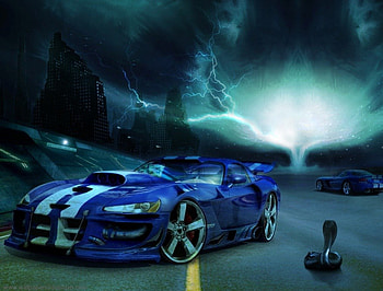 SRT Viper, Speed, Power, Fast, Furious HD wallpaper