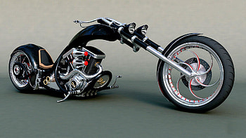 Chopper Bike Tuning Motorbike Motorcycle Hot Rod Rods Custom Background HD wallpaper