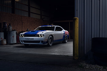 2020 Mopar Dodge Challenger Drag Pak, muscle car HD wallpaper