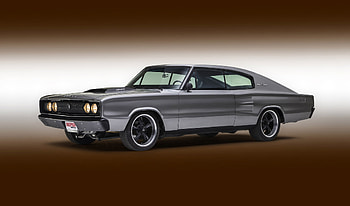 1966-Dodge-Charger, Mopar, Gray, 1966, Classic HD wallpaper