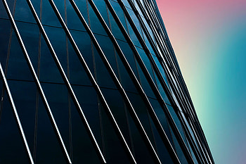 Architectural grid, facade, building HD wallpaper