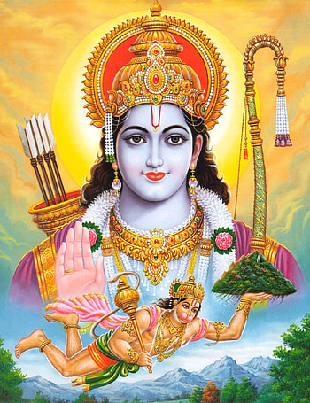 Hindu God Group - Ram God HD phone wallpaper