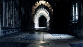 Hallway, Hogwarts HD wallpaper