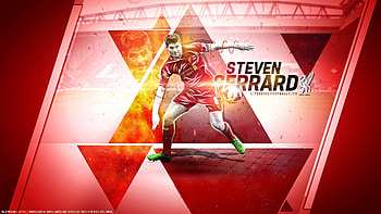 Steven Gerrard, legend, liverpool, football HD wallpaper