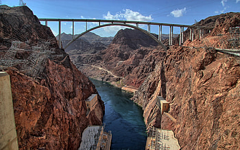 Hoover Dam HD wallpaper