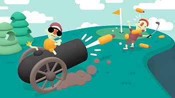 What the Golf? Fun Gameplay, video game, What the Golf? HD wallpaper