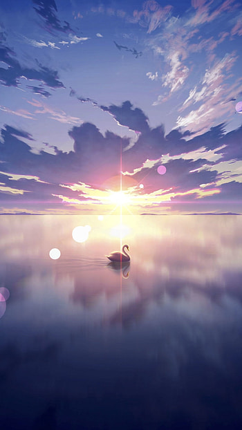 Anime landscape, Beautiful scenery HD phone wallpaper