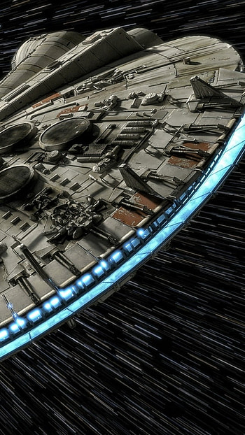 Star Wars, Millennium Falcon HD phone wallpaper