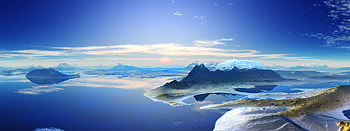 3D Panoramic Landscape | HD wallpaper