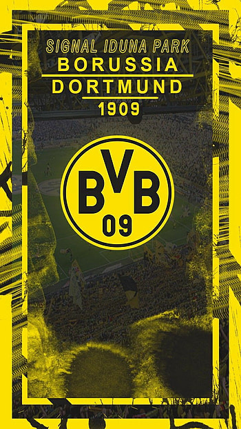 Borussia Dortmund, Deutschland, Bundesliga, Logo HD phone wallpaper