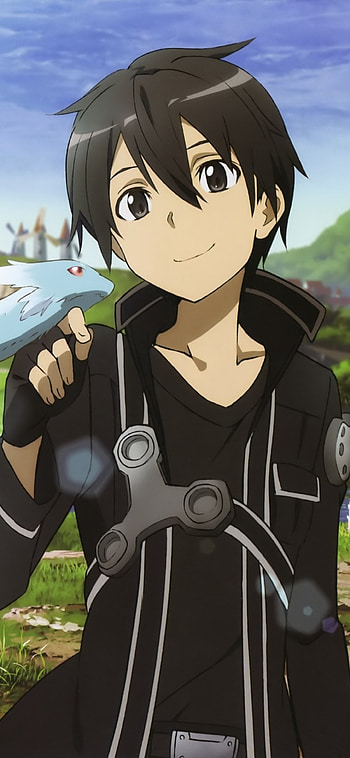Kirito, Sword Art Online, Animated series, Virtual reality adventures HD phone wallpaper