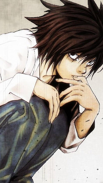 L Lawliet, Manga Series HD phone wallpaper