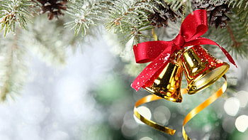 Bell-christmas decirations, decorations, bell, christmas, christmas tree HD wallpaper
