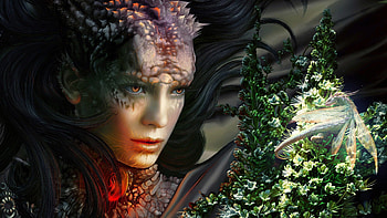 Elf girl fantasy . HD wallpaper