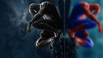 Peter Parker, Dark Spider-Man HD wallpaper