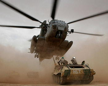 Sikorsky Super Stallion, Hover, Dust, Troop Transporter, Helicopter HD wallpaper