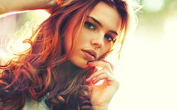 Beautiful Redhead, sexy, redhead, beautiful, woman HD wallpaper