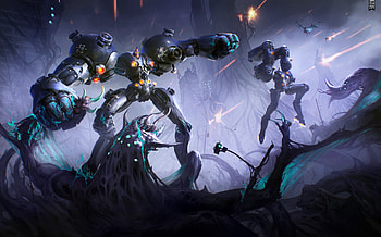 Pugilist Mecha, Sci Fi, robot HD wallpaper