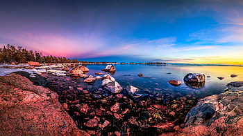 Vibrant Nature Ocean , ocean, nature HD wallpaper