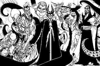 Disney, Movie, Cruella De Vil, Hades (Disney), Jafar, Maleficent, Ursula (The Little Mermaid) HD wallpaper