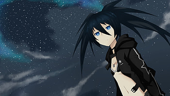 Black★Rock Shooter, shooter, black, anime, rock HD wallpaper