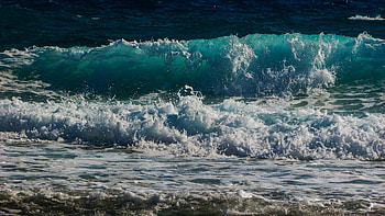 Nature, Sea, Waves, Shore, Bank, Surf HD wallpaper