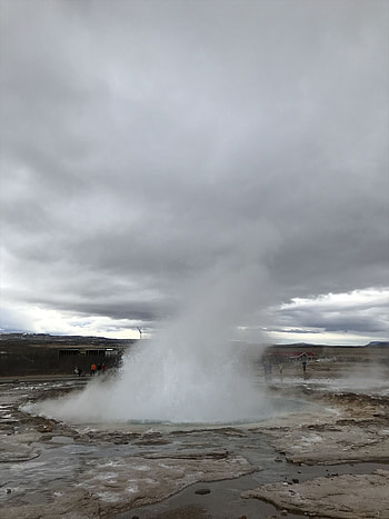 Powerful hot spring, Geocache of the Week, Official Blog, Geysir HD phone wallpaper
