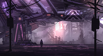 Crossing The Street, artist, artwork, digital-art, deviantart HD wallpaper