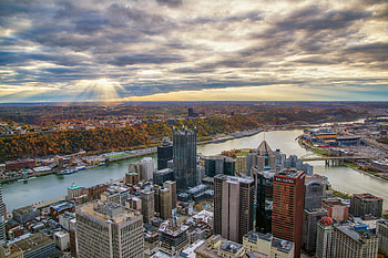 Pittsburgh Skyline, Urban graphy, Cityscape, Capturing moments HD wallpaper