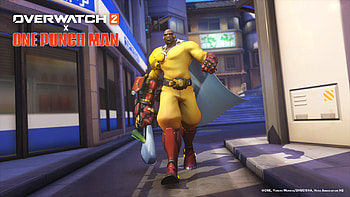 Overwatch 2 x One-Punch Man - Saitama - Doomfist, video game, Overwatch 2, Saitama (One-Punch Man) HD wallpaper