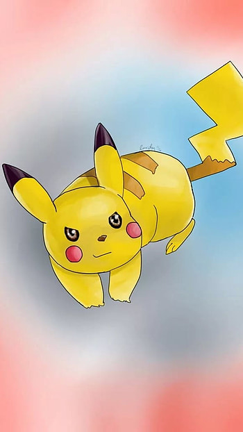 Best Pikachu, Pink Background, pink, background, pikachu HD phone wallpaper