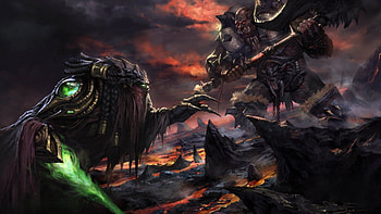 Garrosh Hellscream WoW, for the horde, orc, mists of pandaria, warcraft, tribe, wow expansion, hell, warchief, wow, of, warrior, frozen throne, tribes, garrosh, for, mop, hellscream, warcraf iii, world, the, horde HD wallpaper