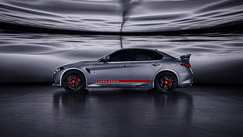 2026 Alfa Romeo Giulia Quadrifoglio Luna Rossa, Sedan, Turbo, V6, car HD wallpaper