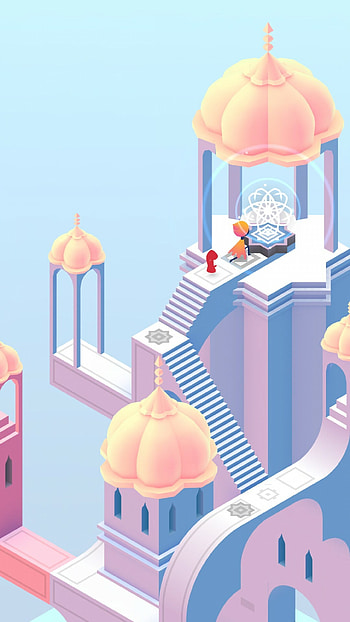 Monument Valley, Mind-bending puzzles, Surreal landscapes, Artistic design HD phone wallpaper