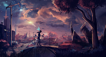 Stylar Journey, deviantart, artist, artwork, digital-art HD wallpaper