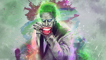 Suicide Squad The JOKER by DanteArt Suicide Squad The JOKER by DanteArt HD wallpaper