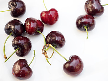 Food, Cherry, Berries, Ripe HD wallpaper