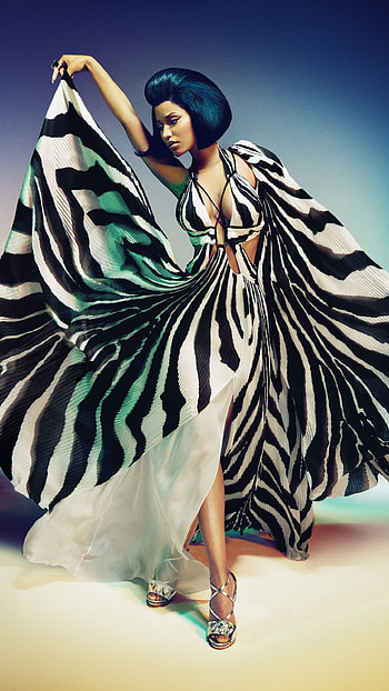 Nicki Minaj, Dior fashion, Samsung Galaxy S6, Celebrity HD phone wallpaper