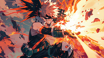 Katsuki Bakugou - My Hero Academia, Anime, My Hero Academia, Katsuki Bakugou HD wallpaper