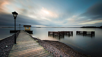Boat Port, boat, nature HD wallpaper