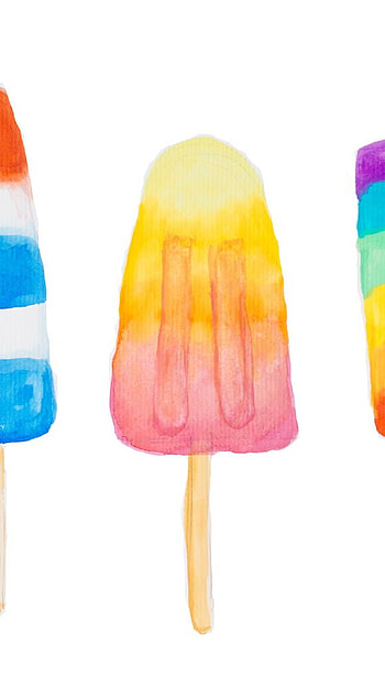 Rang de popsicle, popsicle, rainbow, ice cream HD phone wallpaper