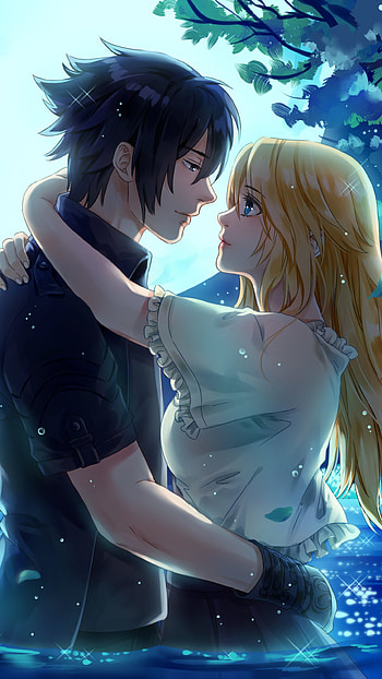 Young Love, Noctis Lucis Caelum, video game, Final Fantasy XV HD phone wallpaper